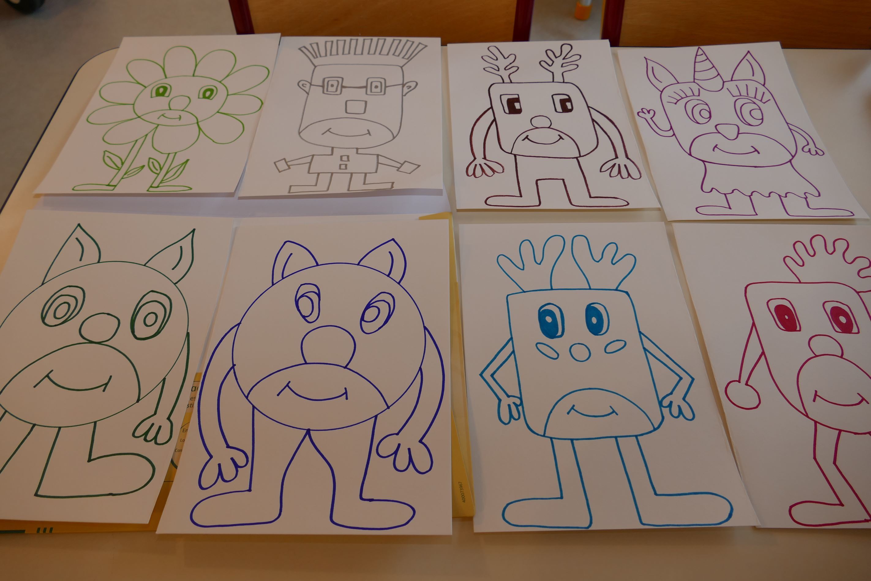 Les petits monstres sont de sorties ce matin aux lutins