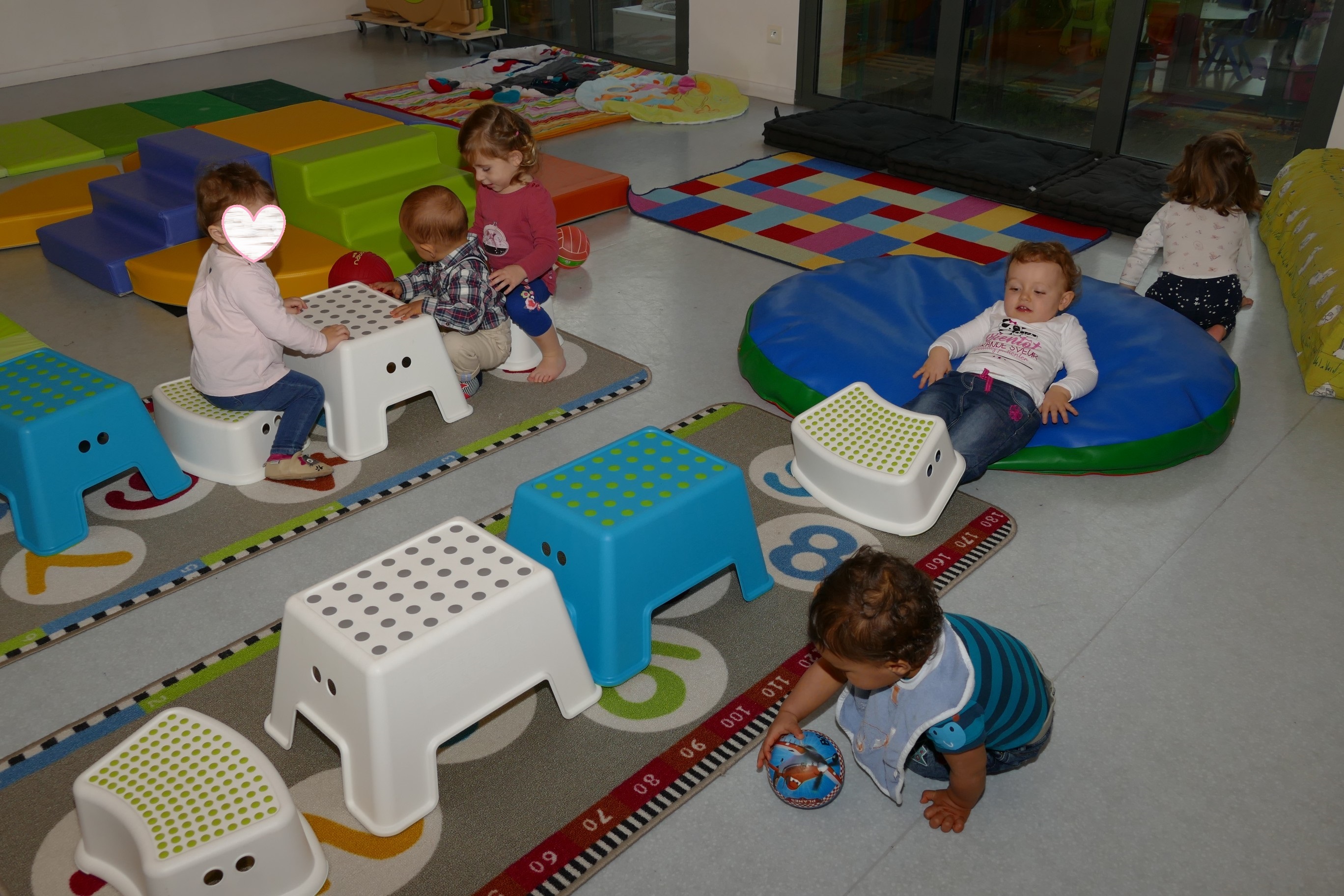 Découverte de l'espace "jeux" pour les enfants
